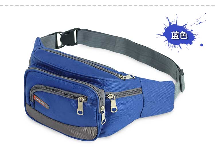 Eo bag nữ 2017 new multi-chức năng tiền mặt đăng ký kinh doanh túi người đàn ông thực tế wearable vải không thấm nước túi điện thoại di động Messenger đai đeo đựng bình nước chạy bộ