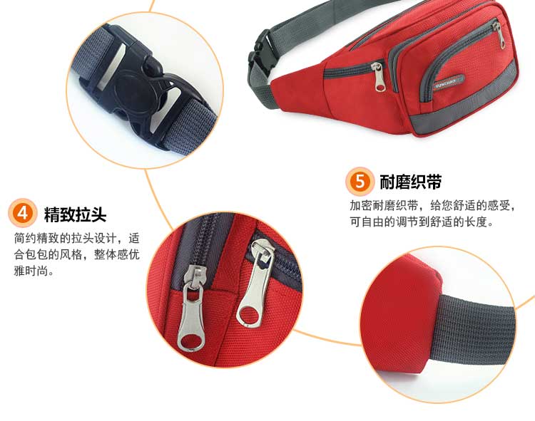 Eo bag nữ 2017 new multi-chức năng tiền mặt đăng ký kinh doanh túi người đàn ông thực tế wearable vải không thấm nước túi điện thoại di động Messenger đai đeo đựng bình nước chạy bộ