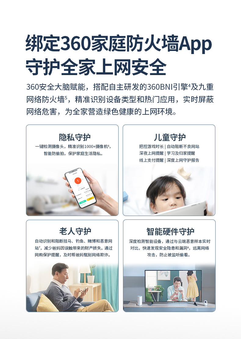 360 V5P 家庭防火墙路由器 双核AC2100M 图11