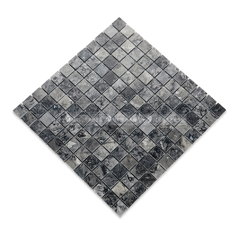 Grey Mosaic Natural Stone Large Physical Stone Toilet Kitchen Tile Wall Tile Wall Brick Balcony Anti Slip Background Wall-Taobao