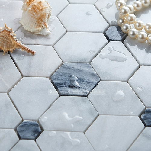 Мраморная мозаичная камень ванная комната кухонная плитка настенная поверхность плитка балкон балконная фанат