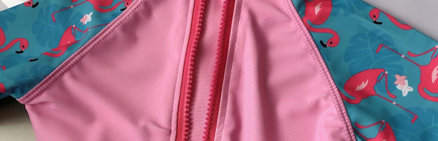 2019 trẻ em mới đồ bơi bé gái cô gái nhỏ cô gái đồ bơi cô gái Xiêm flamingo sun lướt quần áo phù hợp - Bộ đồ bơi của Kid áo bơi cho bé gái