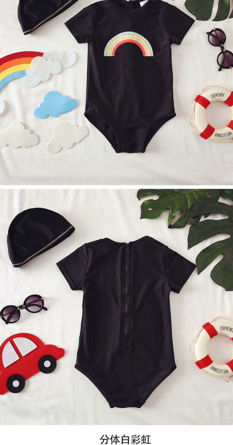 Đồ bơi trẻ em Hàn Quốc cho bé gái công chúa áo tắm bikini trẻ em bikini chia đôi áo tắm 1-3 tuổi - Bộ đồ bơi của Kid quần bơi trẻ em