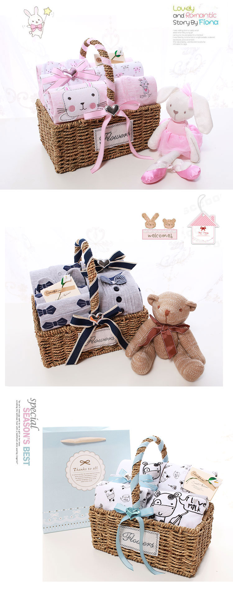 Coffret cadeaux bébé - Ref 3437637 Image 12