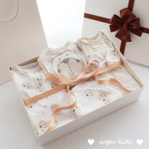 Spring and summer new baby gift box newborn gift box cotton clothing supplies birth baby newborn gift box full moon