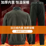 Зимний утепленный удерживающий тепло камуфляжный комплект для работы, пуховик, рабочая одежда