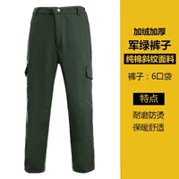 Флисовые хлопковые штаны