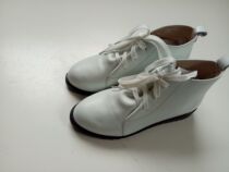 Long and short legs high and low foot type high shoes special deformed foot type correction shoes pain custom-made new leather