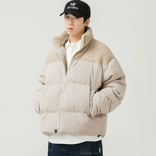 Зимняя мужская куртка для отдыха, пуховик, свободный крой