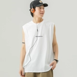 Мужской летний тонкий дорожный спортивный жилет для отдыха без рукавов, оверсайз