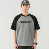 Летняя хлопковая футболка с коротким рукавом, оверсайз