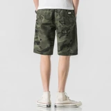 Камуфляжные летние шорты, универсальные тонкие штаны, свободный прямой крой