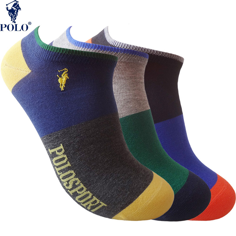 Polo Paul Men's Socks Spring and Summer Thin Breathable Boat Socks Low-Cut Shallow Mouth Jacquard Deodorant Sweat-Absorbent Casual Short Socks Polo Paul Men's Socks Spring and Summer Thin Breathable Boat Socks Low-Cut Shallow Mouth Jacquard Deodorant Sweat-Absorbent Casual Short Socks