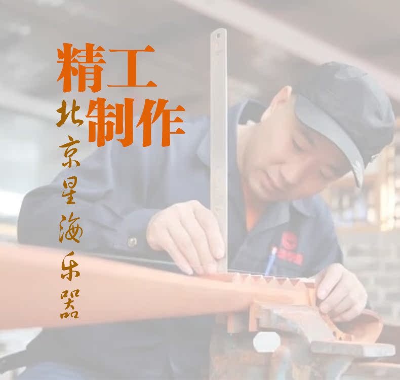 Bắc Kinh Xinghai instrument nhạc cụ 8912-2 gỗ gụ gỗ hồng đánh bóng test kiểm tra chơi chuyên nghiệp 琵琶 gửi phụ kiện - Nhạc cụ dân tộc sáo ngọc