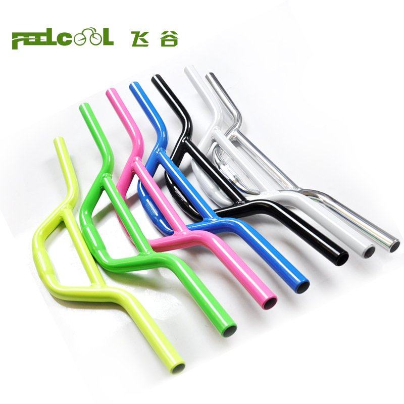 Flying valley dead flying car action put road bike handle aluminum alloy paint color non-small swallow handle big swallow handle