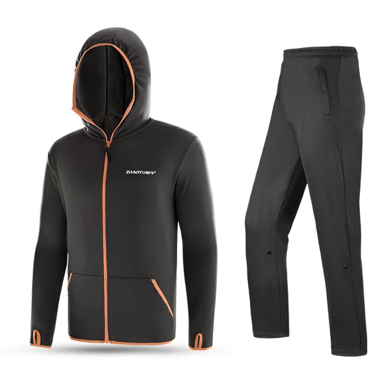 2020 fishing clothing sun protection clothing men's ice silk fishing summer breathable ultra-thin anti-mosquito fishing sun protection clothing suit