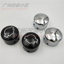 Harley XL 883 1200 48 soft tail road king Glide modified front wheel axle cover CNC front axle cover