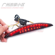 Harley soft tail Breakout 13-17 years after modification mud tile LED rear taillight Rear fender brake light red