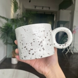 Японский стиль кофейный керамический чашка детей милая пара водная чашка офис дома творческая овсянка чашка для завтрака