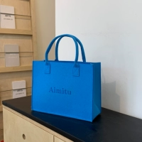 Новый Aimitu Sky Blue Mid -Size 33 высота 25 ширина 12