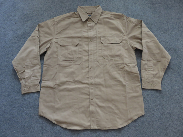 Foreign trade Eurocode men's outdoor leisure long sleeve shirt anti-splash water fabric