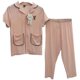 2022 NUBABI Spring and Summer New Yassel High Elastic Cotton Home Cloths Set 110-180