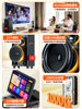 Square Dance Speaker with Display Screen, Home Ktv Speaker Set, Karaoke All-In-One Machine, Outdoor Speaker