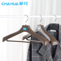 Camellia hanger plastic non-slip wide shoulder incognito hanger Clothes hangers Hang clothes support multi-functional clothing store suit suit rack