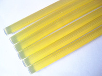Hot melt glue stick 7mm11mm yellow transparent hot sol strip DIY jewelry high viscosity plastic stick