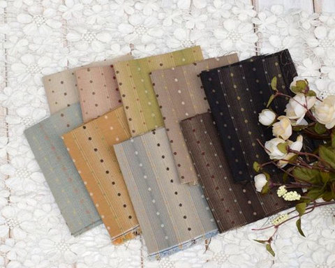 Tự làm vải thủ công Đầu nhuộm vải nhỏ đầu 12 * 15cm 35 * 25cm 50 màu ngẫu nhiên Mua 10 tặng 1 chất vải thô