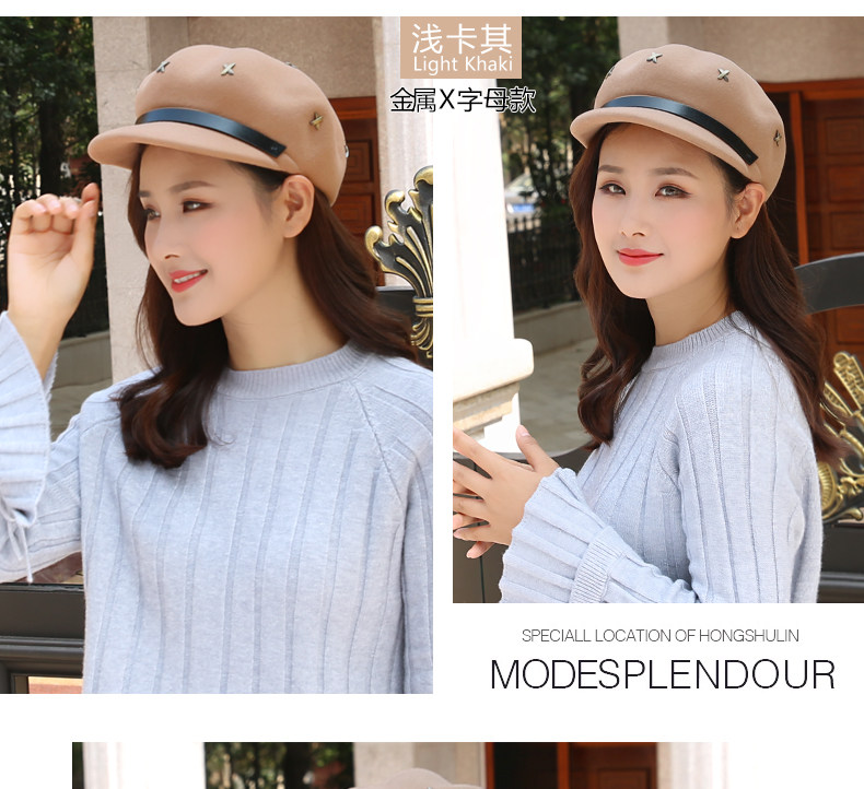 Chapeau pour femme      en Melange de laine - Ref 3234259 Image 21