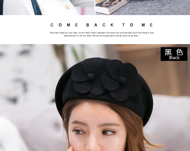 Chapeau pour femme      en Melange de laine - Ref 3233050 Image 20