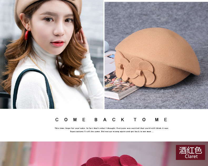 Chapeau pour femme      en Melange de laine - Ref 3233050 Image 17