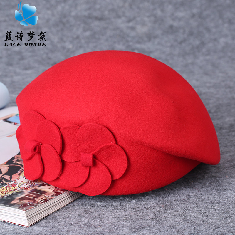 Chapeau pour femme      en Melange de laine - Ref 3233050 Image 5