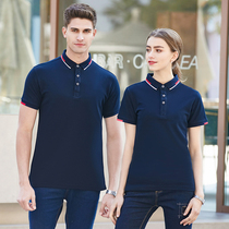 Summer group T-shirt custom printed overalls short-sleeved advertising culture polo shirt custom factory shift overalls women