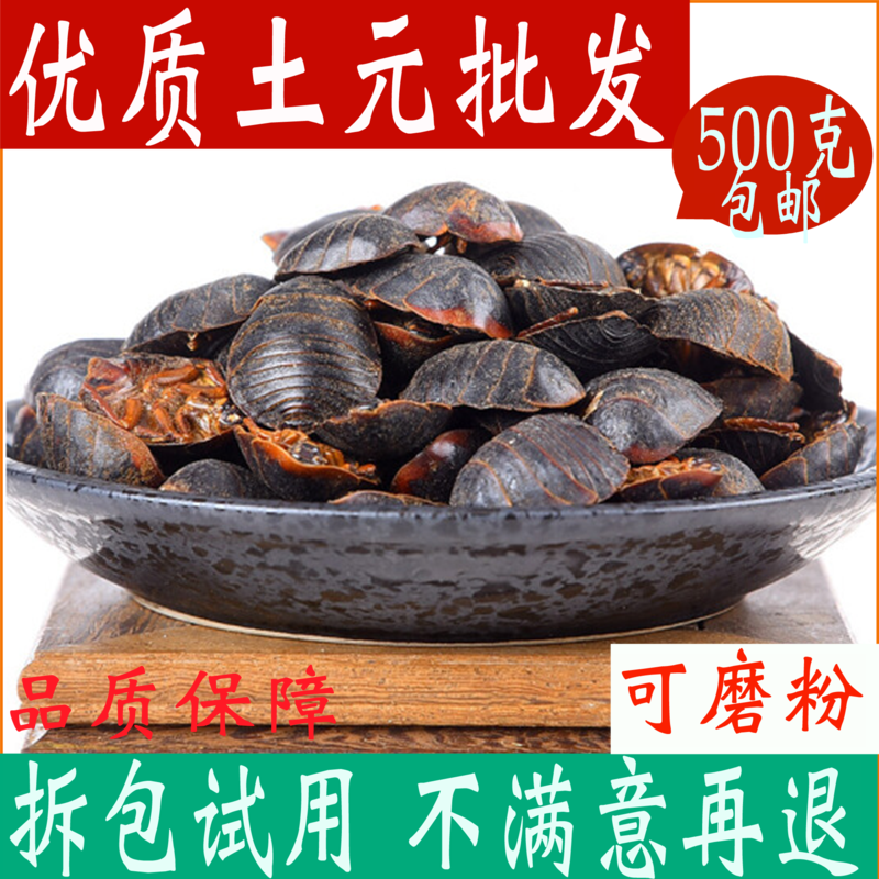 Native Chinese herbal medicine Ground Beetle Chinese Herbal Medicine Great Fullland Turtle 500 gr can be made of Chinese herbal medicine shop-Taobao
