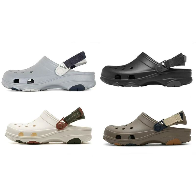 Crocs Men's Outdoor Fashion Casual Classic Versatile Closed-Toe Beach Clogs 206340 Crocs Men's Outdoor Fashion Casual Classic Versatile Closed-Toe Beach Clogs 206340