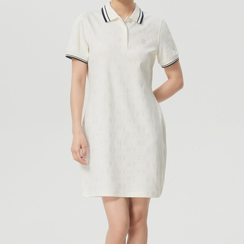 Mlb 26Th Summer Women's Sports Casual Dress Ny Lapel Short Sleeve Polo Shirt 3Fopm0163 Mlb 26Th Summer Women's Sports Casual Dress Ny Lapel Short Sleeve Polo Shirt 3Fopm0163