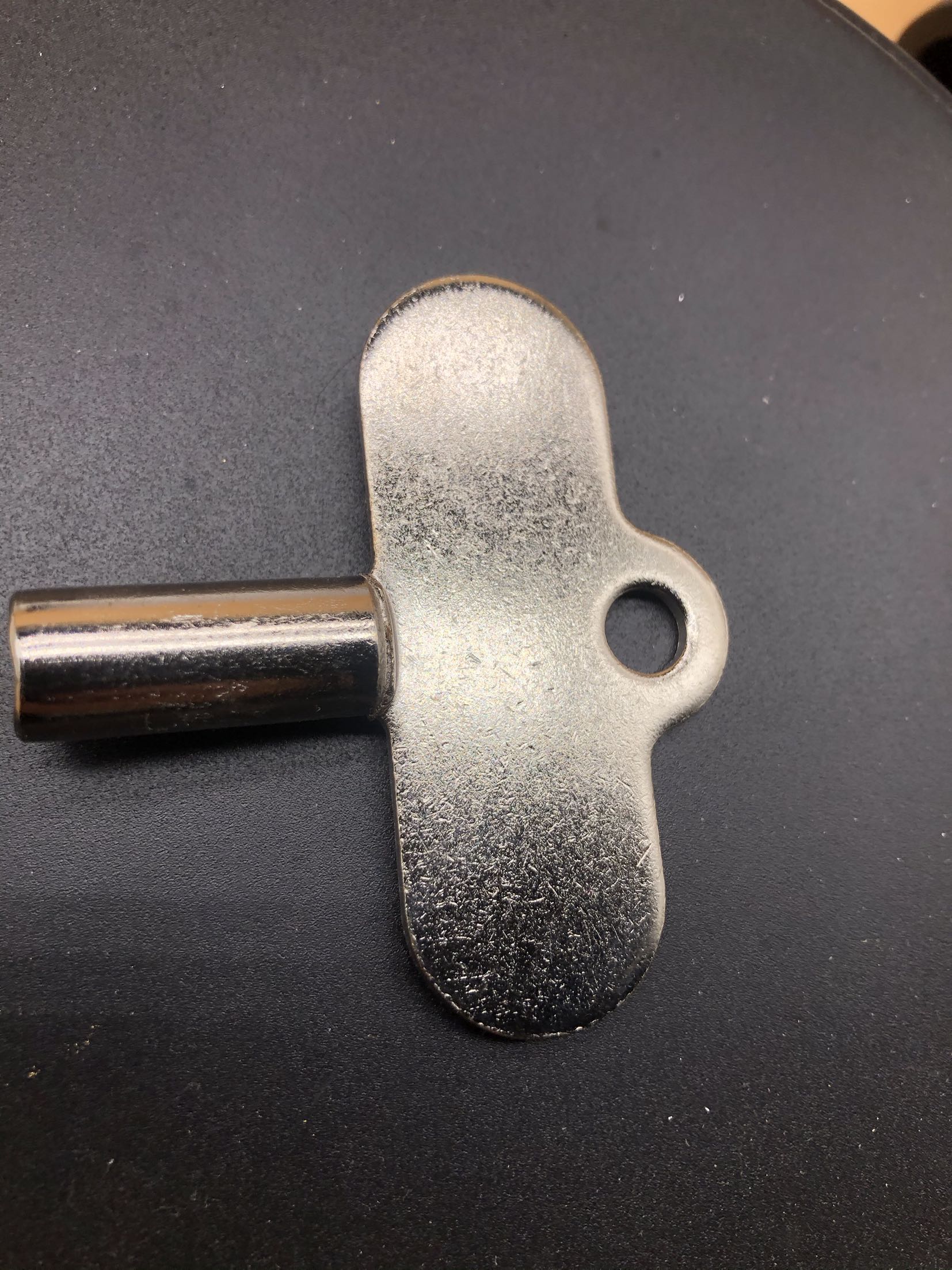 Inner Triangle Tap Water Piping Screendoor Switch DN15 Copper Gate Lock Key Heating Key DN25 Bronze cut door open