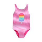Next, розовый летний детский купальник для девочек, 3 мес., 7 лет