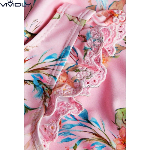 Детский летний купальник для девочек, в цветочек, 3 мес., 12 лет