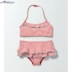 Mặc bikini MiniBoden cho trẻ em 17 mùa hè trẻ em bột / sọc xanh váy sọc chống nắng áo tắm bộ bikini 2 chi tiết cho bé  Đồ bơi trẻ em