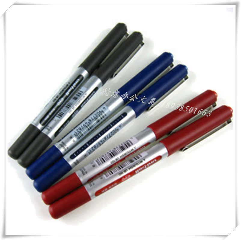 Mitsubishi Neutrality Pen UB-150 Blue Signature Pen Stainless Steel Waterproof Signature Pen 0 5mm Written Thickness 10