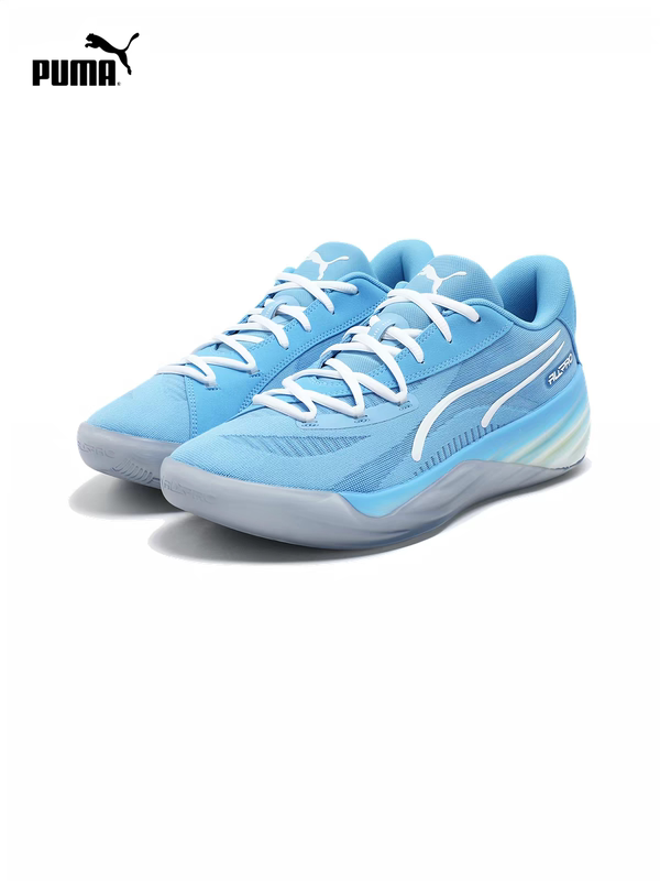 Nitrogen Blue Low-Top Practical Basketball Shoes for Men and Women Puma Sports Shoes Allpronitro 311344