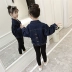 Áo khoác denim nữ mùa thu áo blouse trong phiên bản trinh nữ Hàn Quốc của quần áo denim nước ngoài quần áo trẻ em 2018 xuân hè mới