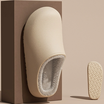 防水棉拖女士2025新款秋冬季居家外穿加绒保暖防滑情侣勃肯棉鞋男