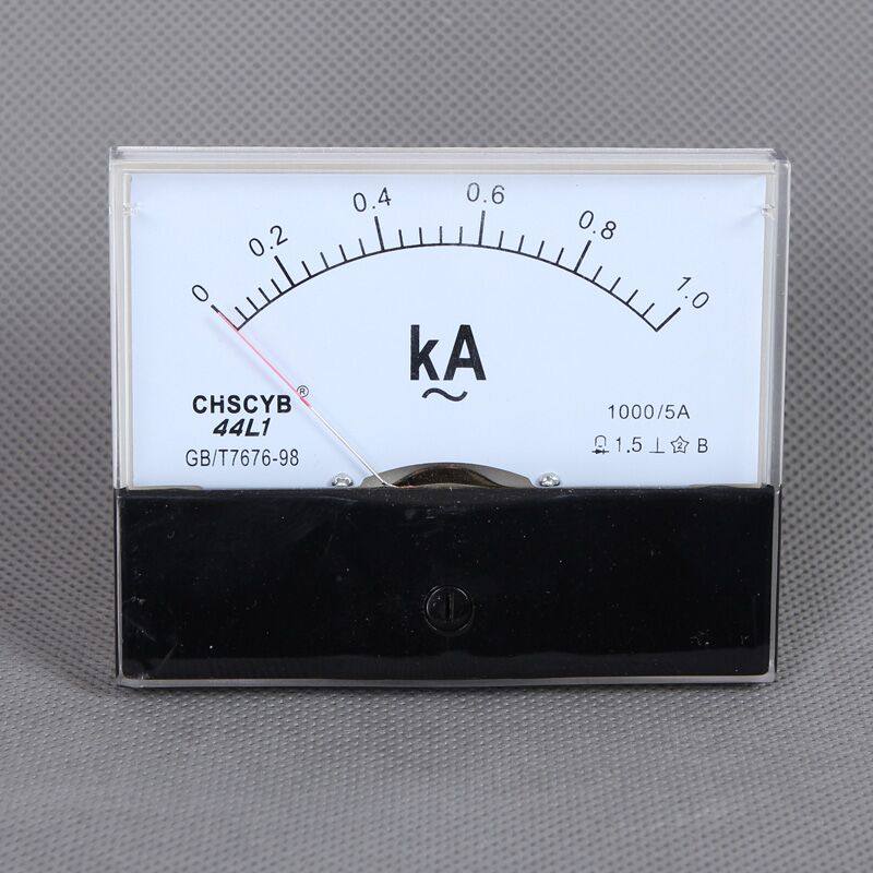 Direct sales finger-type AC current meter electric voltmeter ampere meter 44L1-A V mechanical head gauge complete 