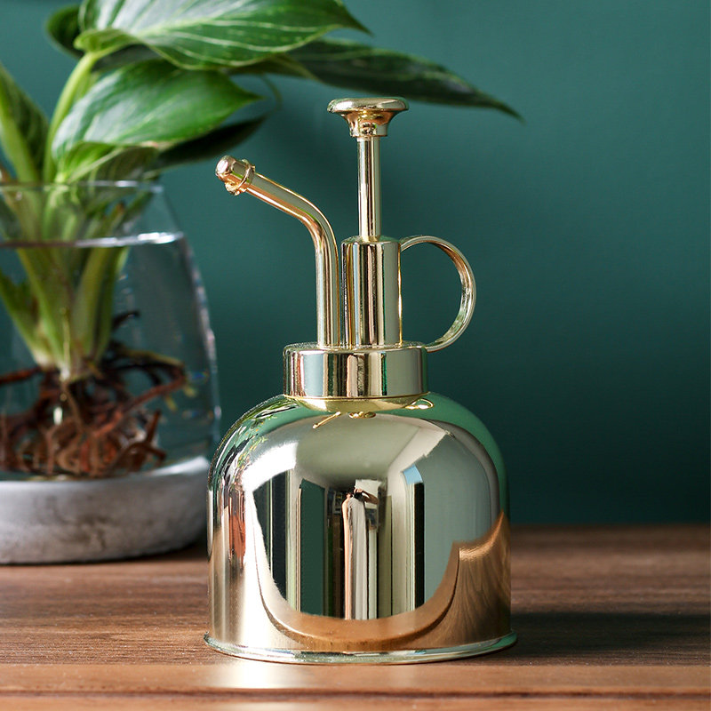 Spray Pot Home Stainless Nebulizer Pneumatic Pressure Spray Jug Watering Shower Kettle Nozzle Metal