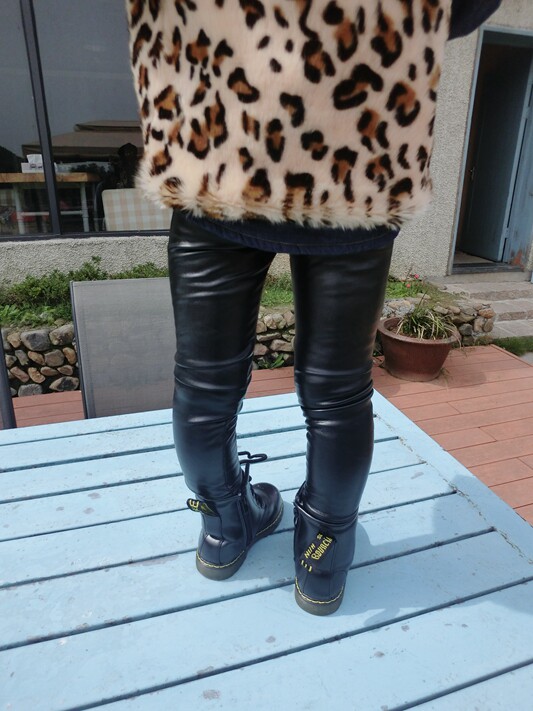 Pantalon fille en cuir - Ref 2061662 Image 20