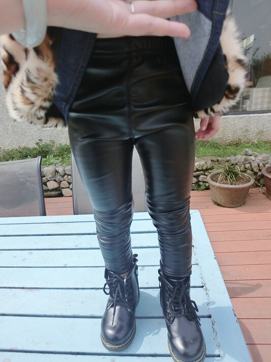 Pantalon fille en cuir - Ref 2061662 Image 19